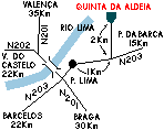 Ribeira, 3 km from Ponte de Lima - Minho - Portugal